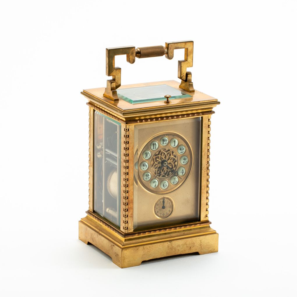 Brass Travel Clock